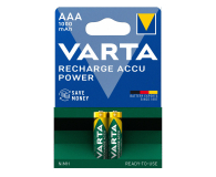VARTA Recharge Accu Power AAA 1000mAh (2 szt.) 5703301402 - 1456592 - zdjęcie 1